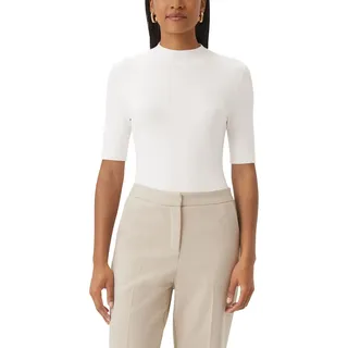 Comma Feinstrickpullover mit Stehkragen