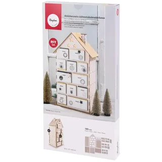 Rayher Adventskalender Holzbausatz Haus 2021 62910505