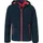 CMP KID G Jacket FIX Hood blue-red kiss 00ML 104