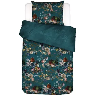 Essenza Isabelle Wendebettwäsche Blau 135 x 200 cm + 80 x 80 cm