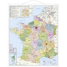 Departement Frankreich Plano-Karte