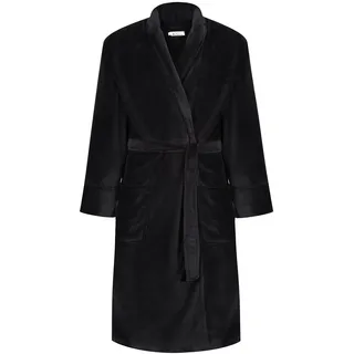 Ben Sherman Men's Randol Mens Fleece Bath Robe, Schwarz, L