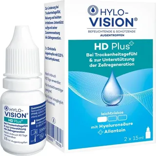 OmniVision Hylo-Vision HD Plus Augentropfen 2 x 15 ml