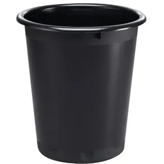 Durable Papierkorb 13 l Schwarz