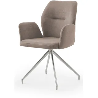 SalesFever Taormina Armlehnstuhl Polyester braun