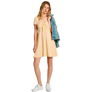 Pepe Jeans Midi Kleid Gelb S