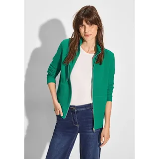 Cecil Sweatjacke, in Unifarbe Cecil malachite green XS (36)