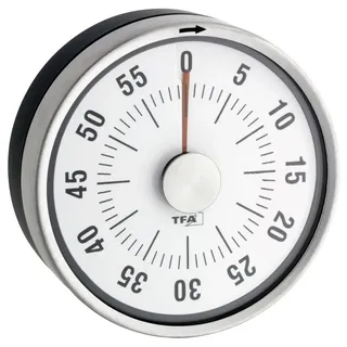 TFA Puck Timer Kurzzeitmesser grau