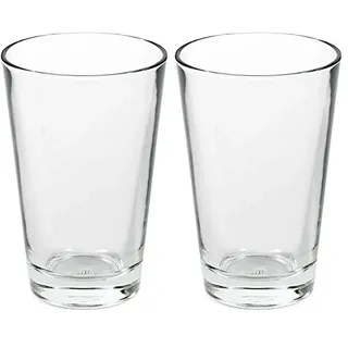 Cocktail Ersatzglas für Boston Shaker 400 ml. - Original Glas aus den USA, 4000948013632 (Packung mit 2)