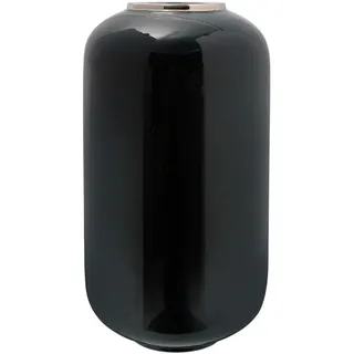 Kayoom Vase , Silberfarben, Dunkelgrün , Metall , 24x50x24 cm , Dekoration, Vasen, Metallvasen