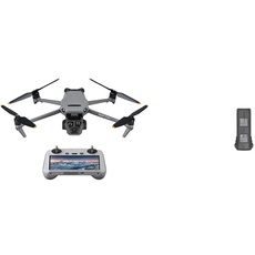 DJI Mavic 3 Pro mit DJI RC, Flaggschiff-Drohne mit Dreifachkamera und 4/3 CMOS Hasselblad-Kamera & Mavic 3 Intelligent Flight Battery