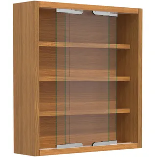 VCM Hängevitrine Agisa 37 x 10 x 40 cm Braun