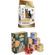 Bundle of GranataPet Liebling's Mahlzeit Adult Geflügel, 10 kg, Trockenfutter für Hunde, Hundefutter ohne Getreide & ohne Zuckerzusätze + GranataPet Suppenkasper Multipack, 6 x 140 g