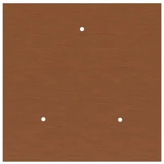 Creative Cables Rose-one System Square Cvfq403tf108 Satiniertes Kupfer Dibond-platte - Brown - 400 mm