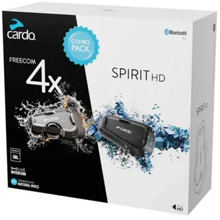 Cardo FREECOM 4X & SPIRIT HD BUNDLE