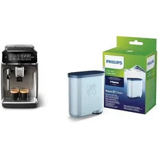 Philips 3300 Series Vollautomatische Espressomaschine - 5 Getränke & Wasserfilter für Espressomaschine, Kein Entkalken bis 5000 Tassen, Einzelpack