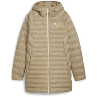 Puma PackLITE Primaloft Long Hooded Jacket Beige S