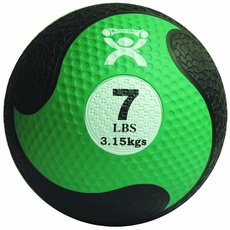 CanDo Medizinball aus Gummi - Gewicht - 0,45 kg
