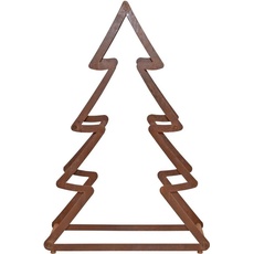 Bild Dekobaum »Weihnachtsbaum«, braun Material Eisen, Yourhome