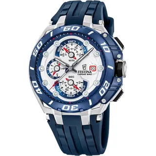 Festina Chrono Bike Silikon Blau 46,0 mm F20755/1