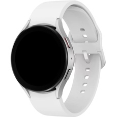 Bild Galaxy Watch5 silver 44 mm BT Sport Band white