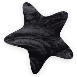Gino Falcone "Kuschelteppich Chiara" sternförmig 30 mm Höhe Kunstfell, Kaninchenfell-Haptik, besonders weicher Langflor,