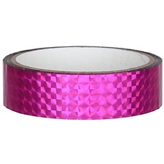 DEKO Klebeband zum Hula Hoop tapen [25mm x 30m, pink] – Hula Hoop Hologramm Klebeband