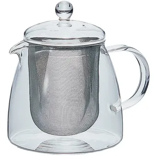 Hario Teekanne, Glas, weiß, 4 Cup