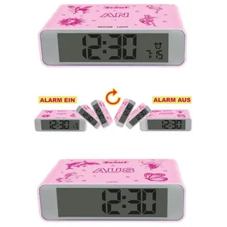 Scout Digi Clock rosa