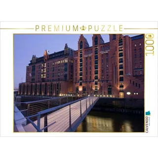 CALVENDO Puzzle Maritimes Museum in der Speicherstadt, Hamburg, Deutschland, Europa | 1000 Teile Lege-Größe 64x48cm Foto-Puzzle für glückliche Stunden