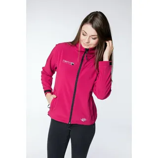 Softshelljacke DEPROC ACTIVE "WESTLOOK WOMEN", Damen, Gr. 36/38 (M), pink, 96% Polyester; 4% Elasthan, mit verstellbarem Klettverschluss, Jacken Softshelljacke, auch in Großen Größen erhältlich