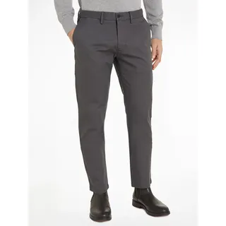 Tommy Hilfiger Chino, Straight Fit Denton 1985 Pim Chinohose - Dark Ash - 38 - 32