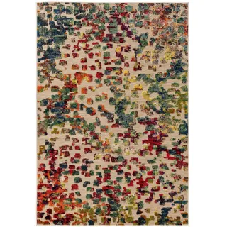 benuta Nest Outdoor-Teppich Noelia 120/170 cm , Multicolor , Kunststoff , Ethno , Rechteckig , 120x170 cm , Oeko-Tex® Standard 100 , für Fußbodenheizung geeignet, in verschiedenen Größen erhältlich, pflegeleicht , Teppiche und Böden, Teppiche, Outdoorteppiche