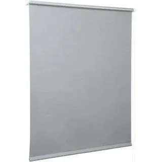 Verdunkelungsrollo - Klemmfix Rollo - Ohne Bohren - Thermo/Wärmeschutz - Seitenzug - 76 x 183 cm - Grau