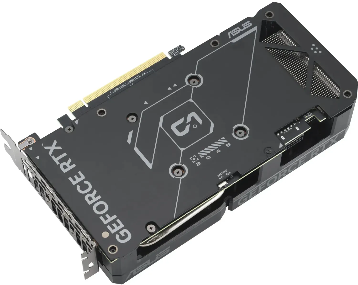 Bild von Dual GeForce RTX 4070 Evo OC, DUAL-RTX4070-O12G-EVO, 12GB GDDR6X, HDMI, 3x DP (90YV0J15-M0NA00)