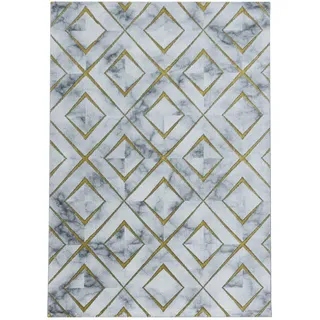 Ayyildiz Webteppich Naxos 3811 gold, 200 x 140 cm, 80% Polypropylen (PP), Polyester)