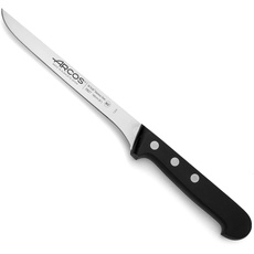 Arcos 282704 Serie Universal - Filetmesser Steakmesser - Klinge Nitrum Edelstahl 160 mm - HandGriff Polyoxymethylen (POM) Farbe Schwarz