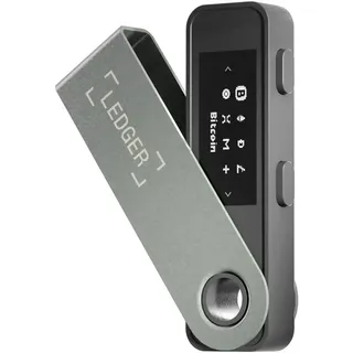 Ledger Nano S Plus (Backup Funktion, 2-Faktor-Authentifizierung), Crypto Wallet,