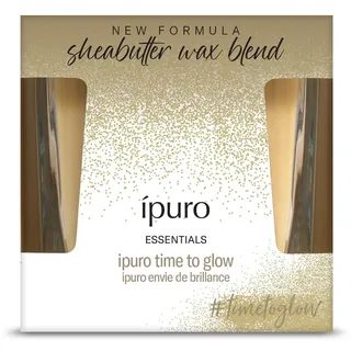 ípuro Essentials Time To Glow Duftkerze 125 g gold