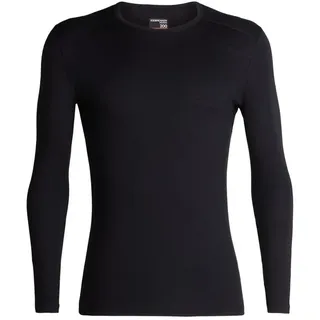 200 Oasis Merino Langarm-baselayer - Black - M
