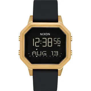 Nixon Siren Stainless Steel A1211-513-00 Digitaluhr für Damen - Schwarz