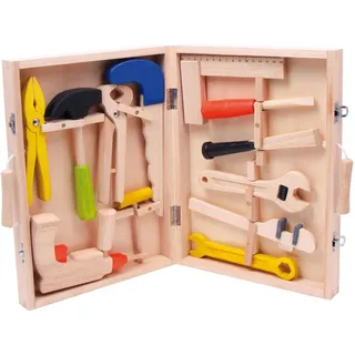 Small Foot Company Werkzeugkoffer „Lino“ aus Holz 12-tlg. (2079)