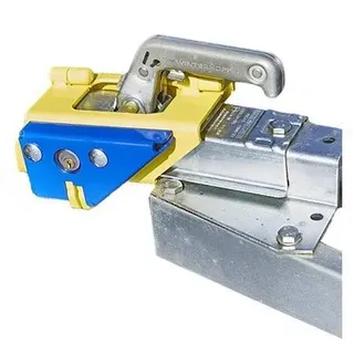 Mottez A073B Diebstahlsicherung für Anhänger, mit Vorhängeschloss 'Carème'