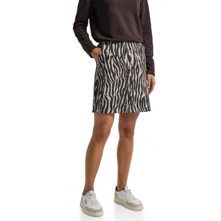 Damen Zebra Jacquard Rock