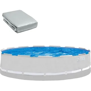 Intex Ersatzfolie hellgrau | für Intex Frame Pool 457 x 122 cm