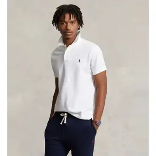 Polo Ralph Lauren für Herren. 710548797001 SS Slim Fit T-Shirt weiß (M), Lässig, Baumwolle, Kurzarm