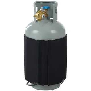 VEVOR isolierter Gasflaschenwärmer im Bandstil, passend für 40 lbs Gastanks, 120 W Propanheizung, fester interner Thermostat, max. Temperatur 90 °F, strapazierfähiges wasserdichtes Oxford-Gewebe, CE-geprüft
