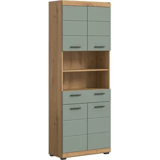 xonox.home Scout Hochschrank 74 x 191 cm Salbeigrün Holzwerkstoff