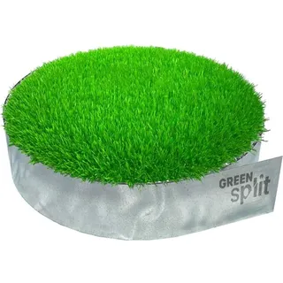 green split Rasenkantenband Metall Alu/Zink 15 cm