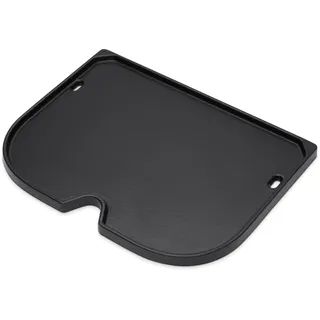 Weber Grillplatte 39,5 x 29 cm Metall, Stein, Gusseisen schwarz